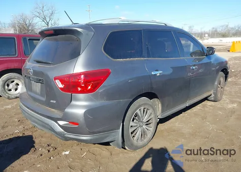 2017 Nissan Pathfinder S из США, поврежденный, VIN 5N1DR2MM5HC906974